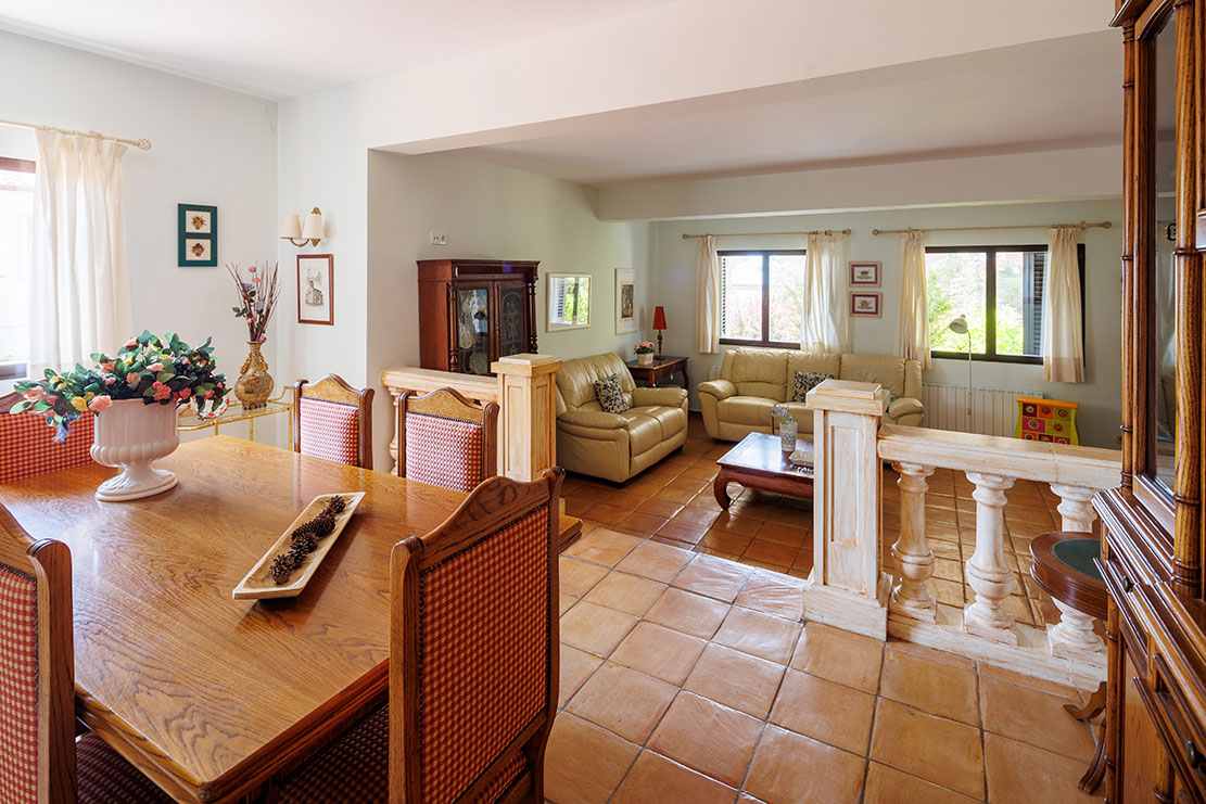 Salón - Casa Rural El Olmo II